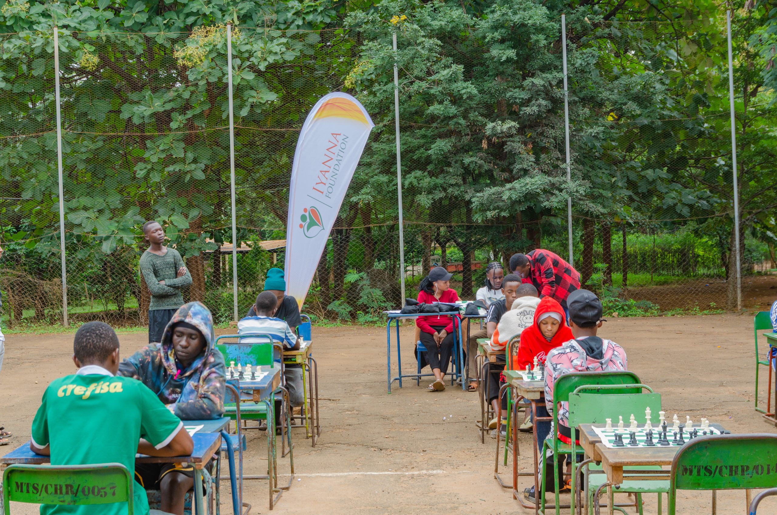 Activity on the pitch at East Africa Cup